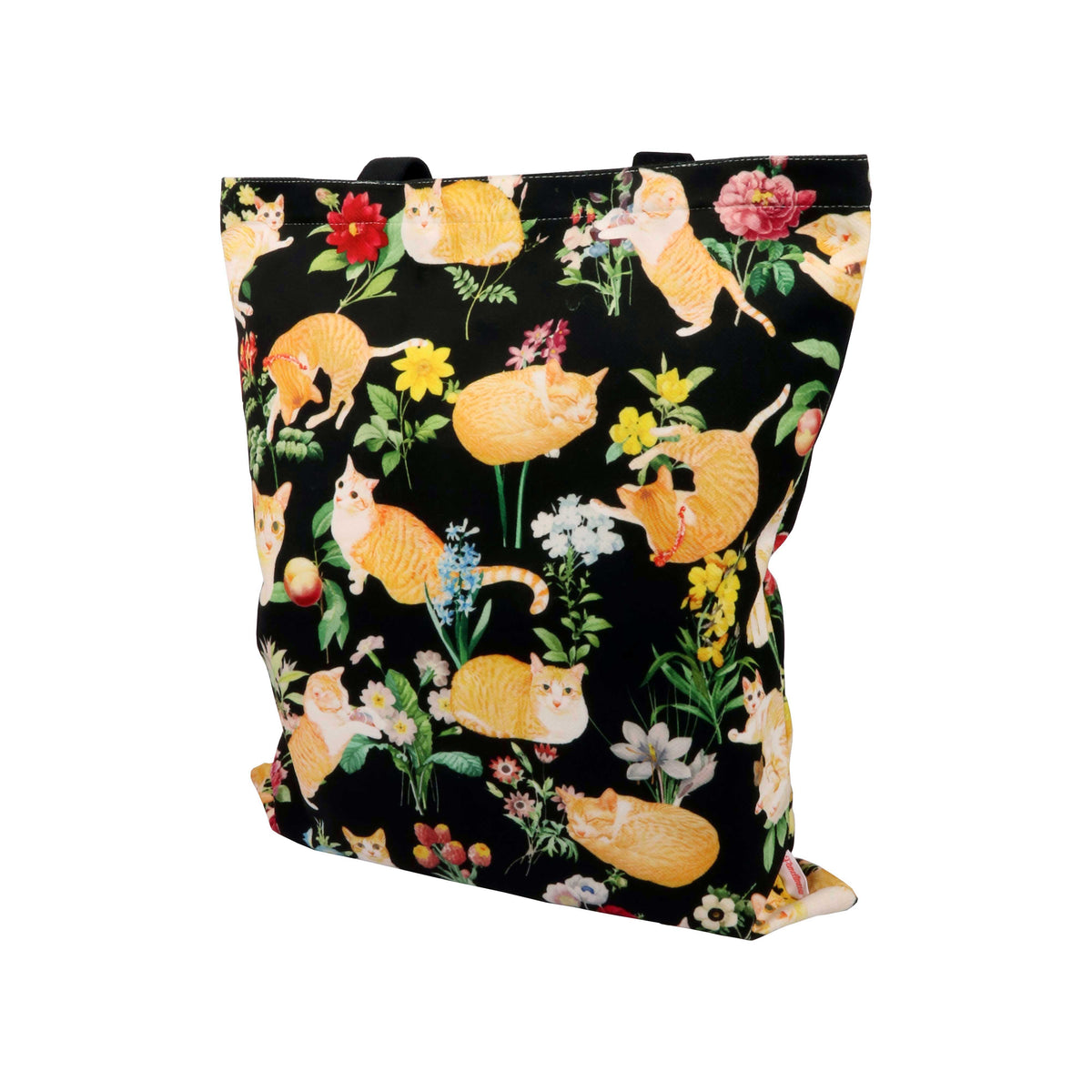 Tote Bag - Floral (Black)