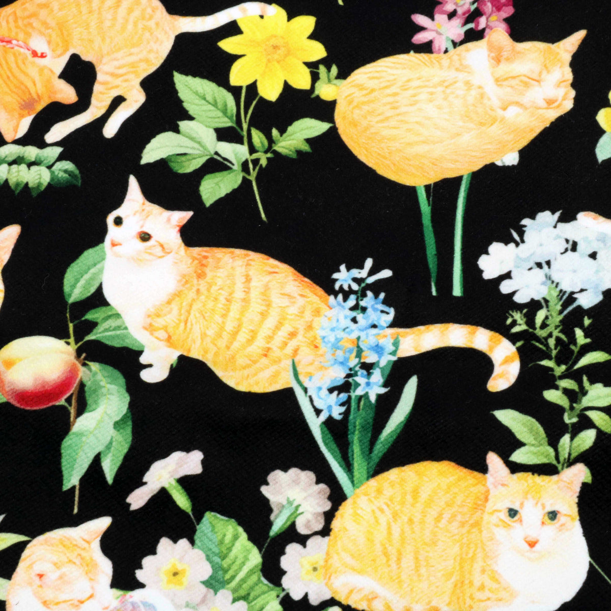 Tote Bag - Floral (Black)