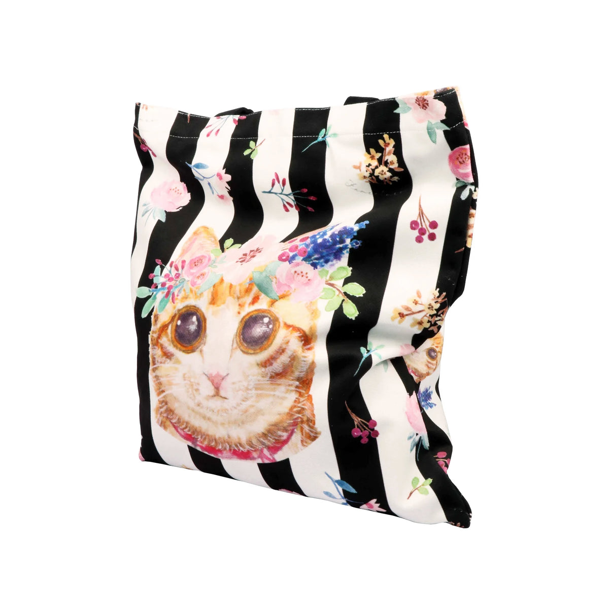 Tote Bag - Classic (Black stripes)