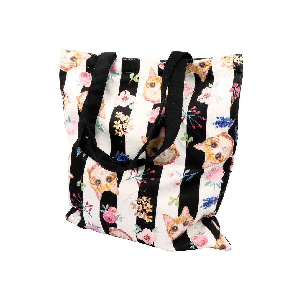 Tote Bag - Classic (Black stripes)