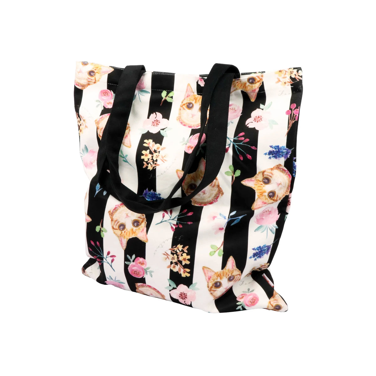Tote Bag - Classic (Black stripes)