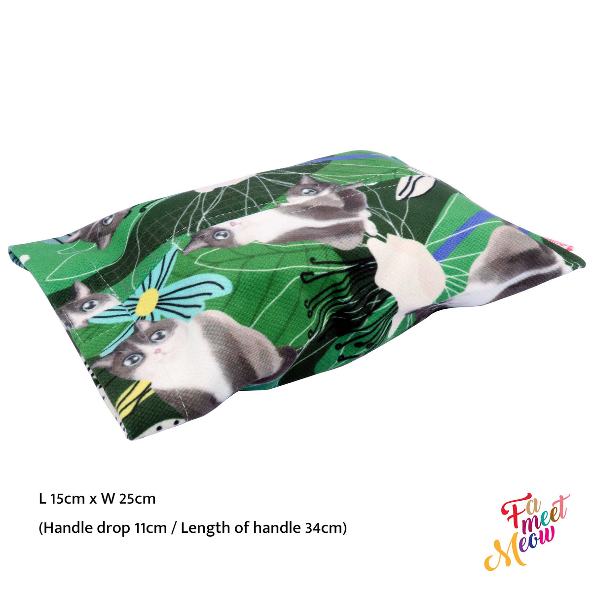 Tissue Cover with strap - Lotus