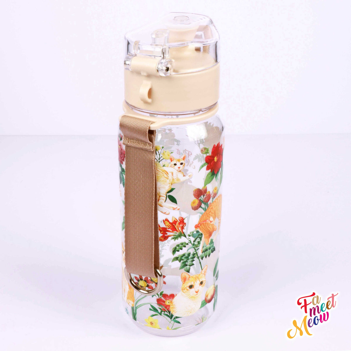 530ml Water Bottle - Floral