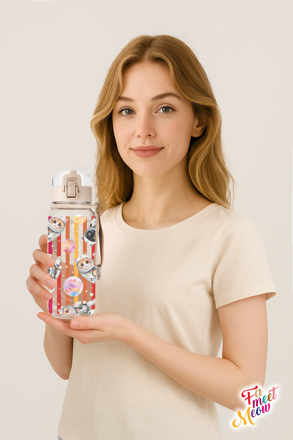 530ml Water Bottle - Space