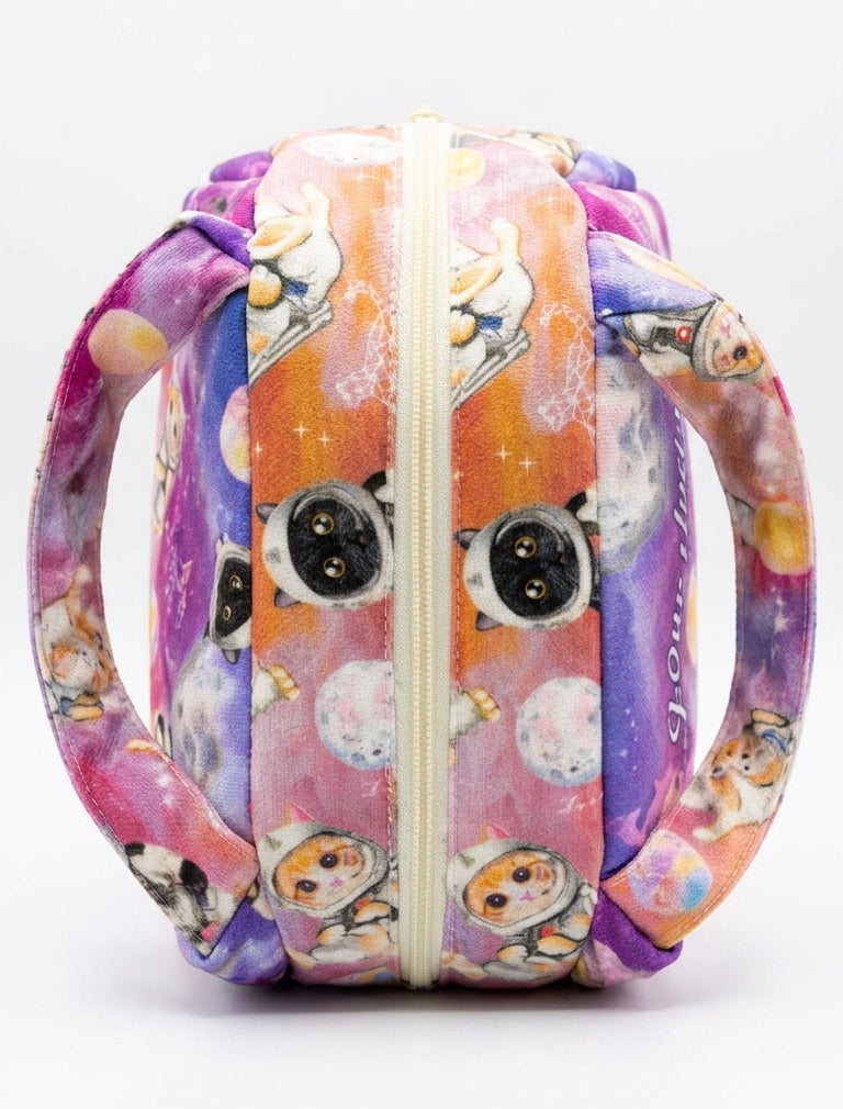 Space Cat 3-Layer Insulated Lunch Bag / Cooler Bag