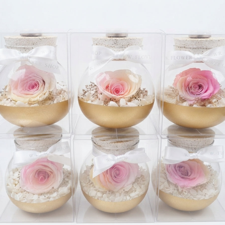 Little Wishful Glass - Rose Quartz Pink