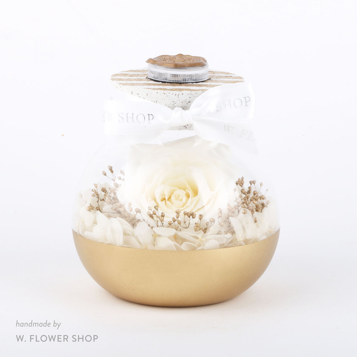 Little Wishful Glass - Ivory White