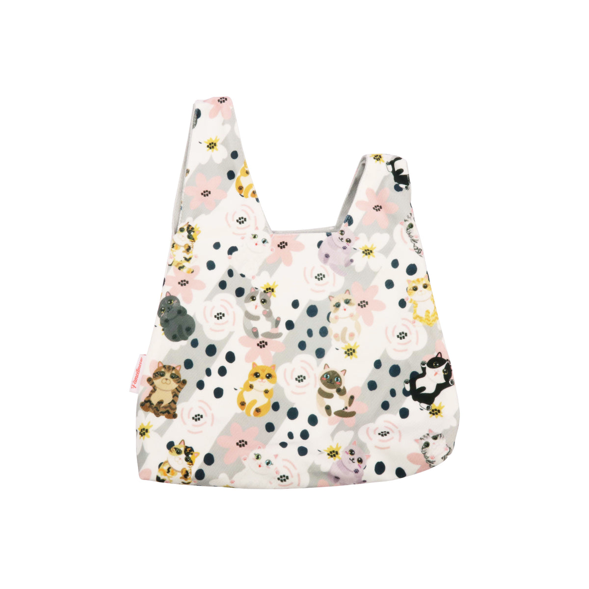 Knot Bag - Fluttering Flower Cats
