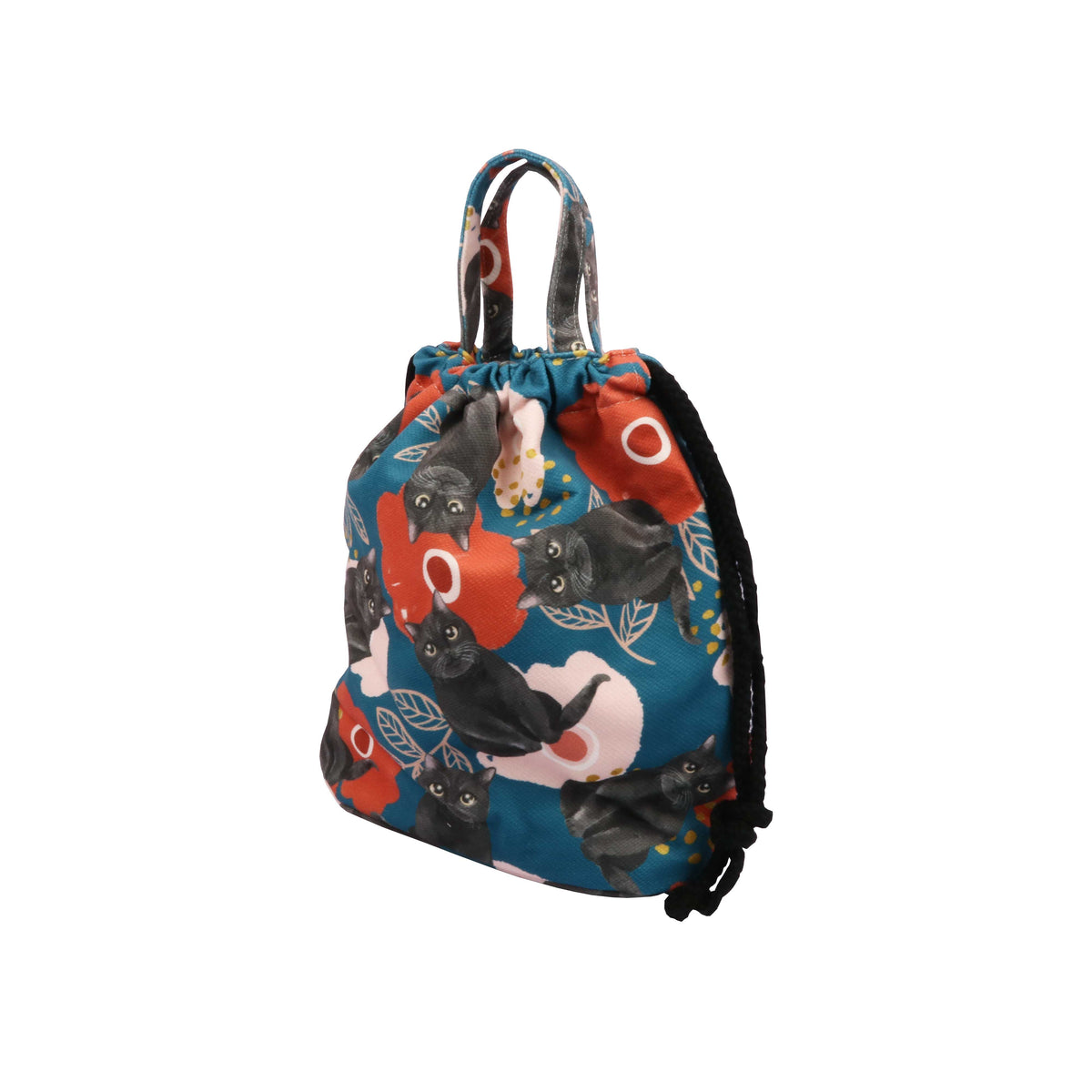 Drawstring Bucket Bag - Bunga Raya