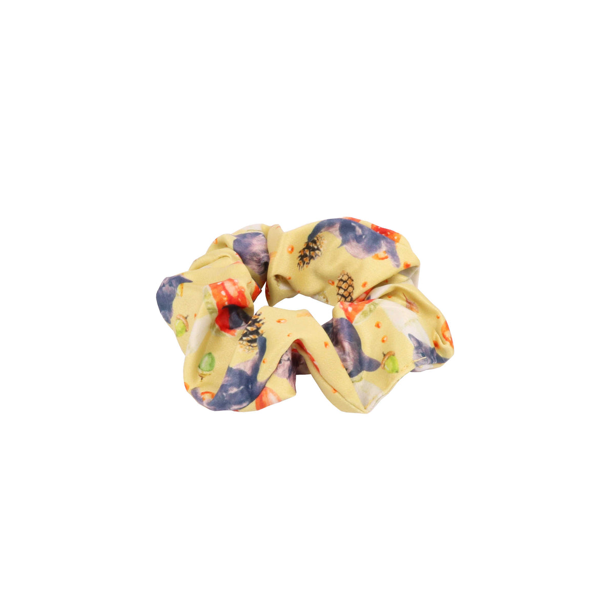 Hair Scrunchie - Mushroom