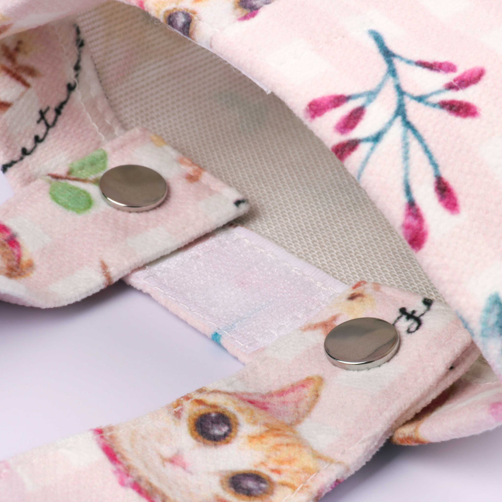 Tissue Cover with strap - Classic (Pink checked)